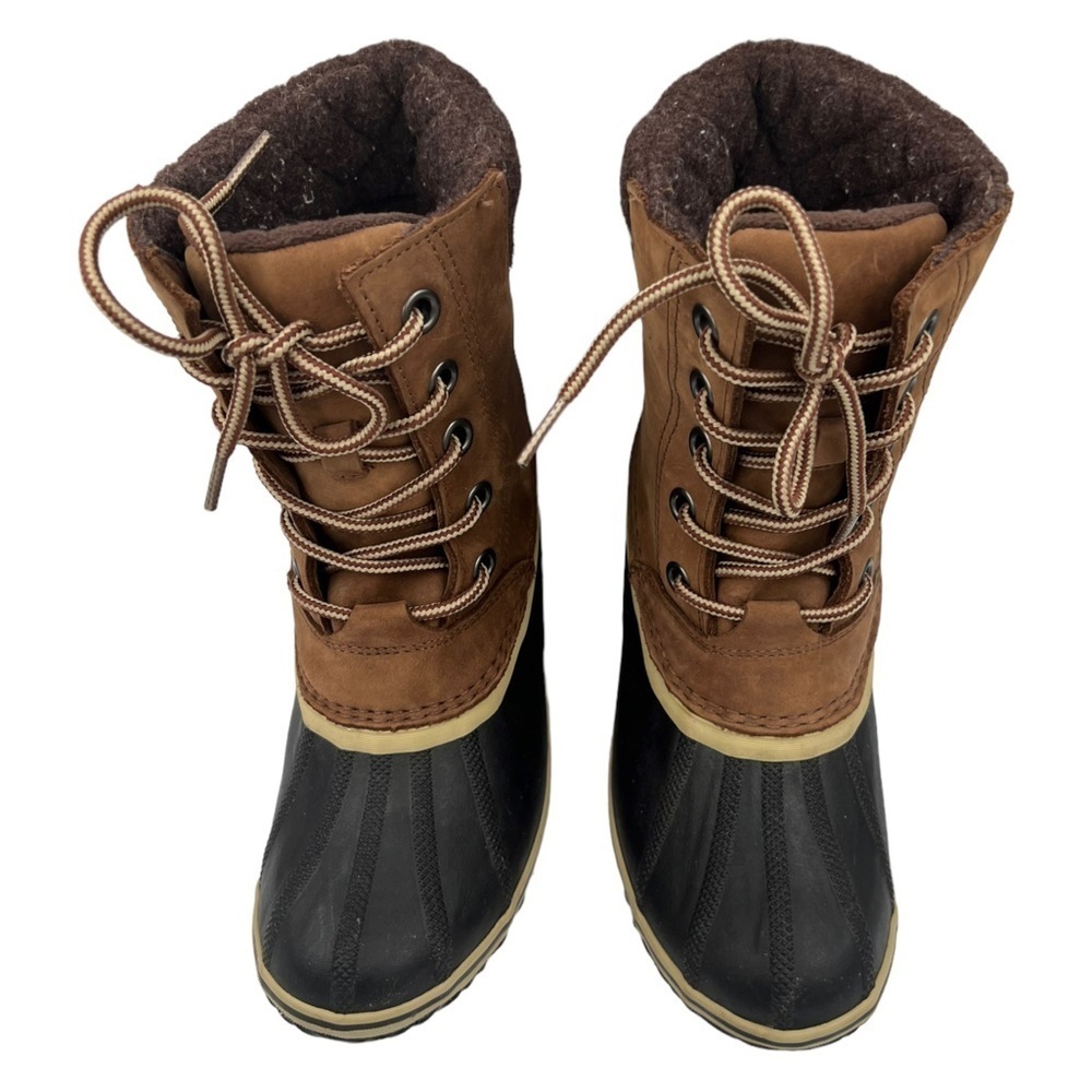 SOREL Women’s Slimpack Lace II Snow Boots 9 - Picture 4 of 12